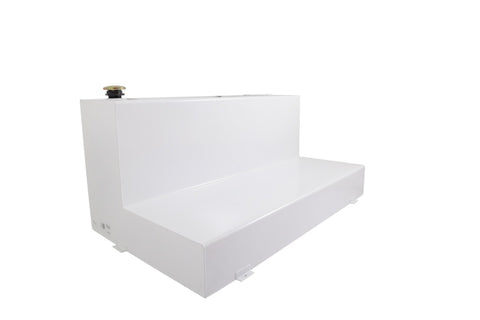 Dee Zee Universal Tanks - L-Shape White Steel (111 Gal) - DZ92756S