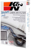 K&N 2011-2016 Jeep Wrangler 2.8/3.6L Cabin Air Filter - VF1010