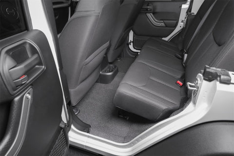 BedRug 07-16 Jeep JK Unlimited 4Dr Front 4pc BedTred Floor Kit (Incl Heat Shields) - BTJK07F4