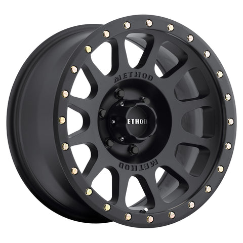 Method MR305 NV 17x8.5 0mm Offset 6x135 94mm CB Matte Black Wheel - MR30578516500