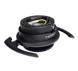 NRG Quick Release Kit Gen 4.0 - Black Body / Black Ring w/ Handles - SRK-700BK