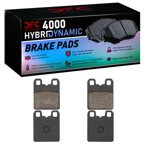 DFC 14-26 Tesla Model S Parking Brake 4000 Hybridynamic Brake Pads - 4000-2069-00