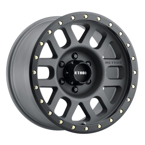 Method MR309 Grid 18x9 0mm Offset 6x5.5 108mm CB Titanium/Black Street Loc Wheel - MR30989060800