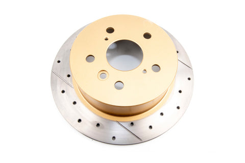 DBA 13-18 Lexus ES300h Rear Drilled & Slotted Street Series Rotor - 2713X