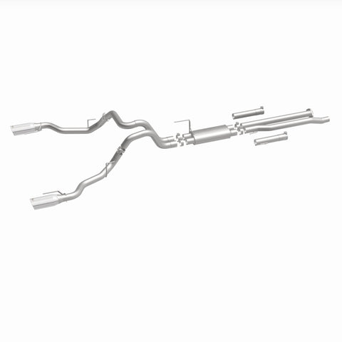 MagnaFlow SYS Cat-Back 2017 Ford F-150 Raptor 3.5L Dual 3in Tips - 19346