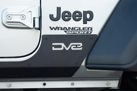 DV8 Offroad 18-23 Jeep Wrangler JL Rock Skins (2 Door Only) - SRJL-29