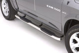 Lund 10-17 Dodge Ram 2500 Crew Cab 5in. Curved Oval SS Nerf Bars - Polished - 23785007