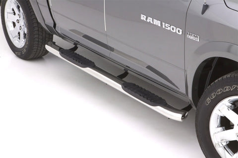 Lund 10-17 Dodge Ram 2500 Crew Cab 5in. Curved Oval SS Nerf Bars - Polished - 23785007