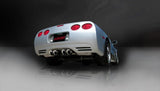 CORSA 97-04 Corvette C5 Sport 2.5 Cat-Back Exhaust System 4in Twin Tips - 14111CB