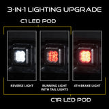 Diode Dynamics Hitch Mount LED Pod Reverse Kit C1R (No Harness) - DD7422NH
