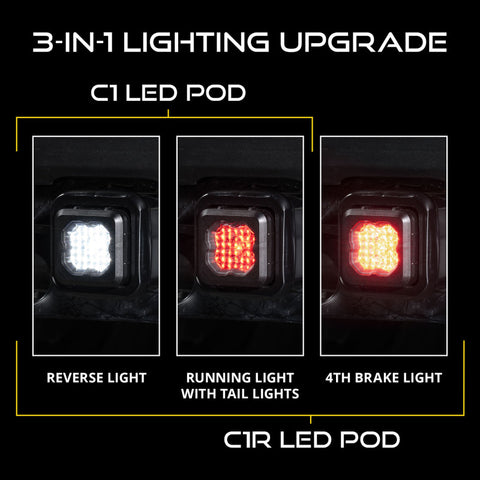 Diode Dynamics C1 HitchMount LED Pod (No Harness) - DD7420NH
