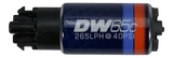 DeatschWerks 265 LPH DW65C Series Compact Fuel Pump w/ Mounting Clips - 9-652