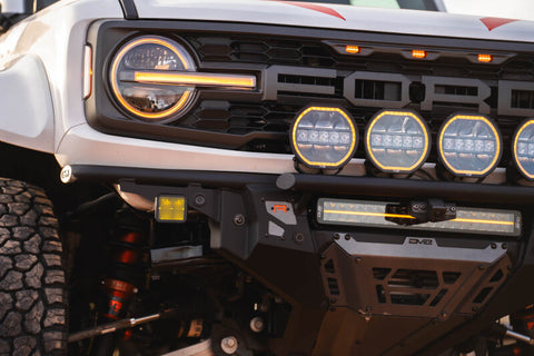 DV8 Offroad 2022+ Ford Bronco Raptor Tube Front Bumper - FBFR-02