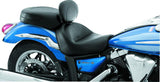 Mustang 09-17 Yamaha V-Star 950, 950 Tourer Std Touring 2PC Seat w/Driver Backrest - Black - 79571