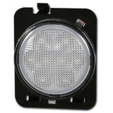 ANZO 2007-2015 Jeep Wrangler LED Side Fender Lights Clear - 861116