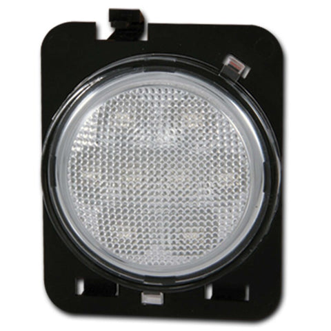 ANZO 2007-2015 Jeep Wrangler LED Side Fender Lights Clear - 861116