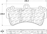 StopTech Street Touring Porsche Brake Pads - 308.09770