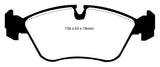 EBC 93-97 Volvo 850 2.3 Turbo Redstuff Front Brake Pads - DP3880C