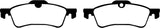 EBC 02-03 Mini Hardtop 1.6 Ultimax2 Rear Brake Pads - UD940