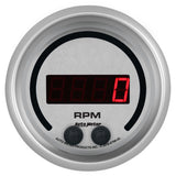 Autometer 85.7mm Silver 0-16K RPM Tachometer Ultra-Lite Elite Digital Gauge - 6798-UL