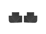 WeatherTech 05+ Cadillac STS Rear Rubber Mats - Black - W193