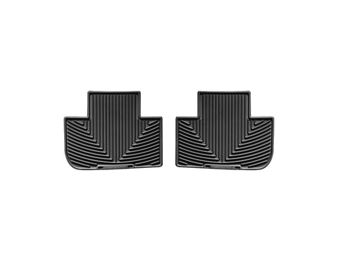 WeatherTech 05+ Cadillac STS Rear Rubber Mats - Black - W193