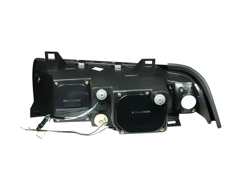 ANZO 1992-1998 BMW 3 Series E36 Projector Headlights w/ Halo Black (CCFL) G2 - 121011