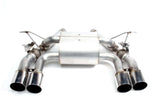 Dinan 15-20 BMW M3/M4 (F80/F82/F83) Free Flow Axleback Exhaust System - Polished Tips - D660-0050