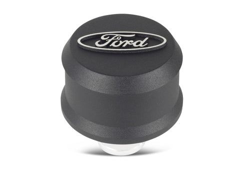 Ford Racing Slant Edge Breather - Black - 302-435