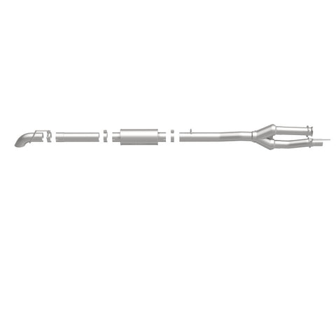 MagnaFlow 11-16 Ford F-250 6.2L 3.5in Single P/S Off Road Pro Series Performance C/B Exhaust - 17200