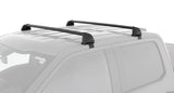 Rhino-Rack 04-08 Ford F150 Supercrew Vortex ROC25 Flush 2 Bar Roof Rack - Black - RV0648B