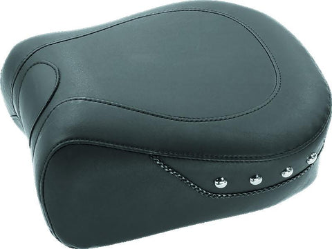 Mustang 08-21 Harley Electra Glide, Rd Glide, Rd King, Str Glide 1PC Seat w/Diamond Stitch - Black - 76981