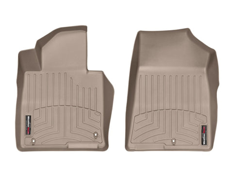 WeatherTech 15-19 Hyundai Sonata Front FloorLiner - Tan - 456661