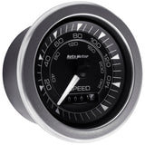 Autometer Chrono 3-3/8in 160MPH Electric Programmable Speedometer Gauge - 8188