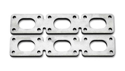 Vibrant Mild Steel Exh Manifold Flange for BMW E36/E46 platform motors (sold in pairs) 1/2in Thick - 14636