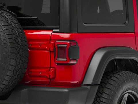 Raxiom 18-23 Jeep Wrangler JL Horizon LED Tail Lights- BlkHousing- Red Lens - J133625-JL