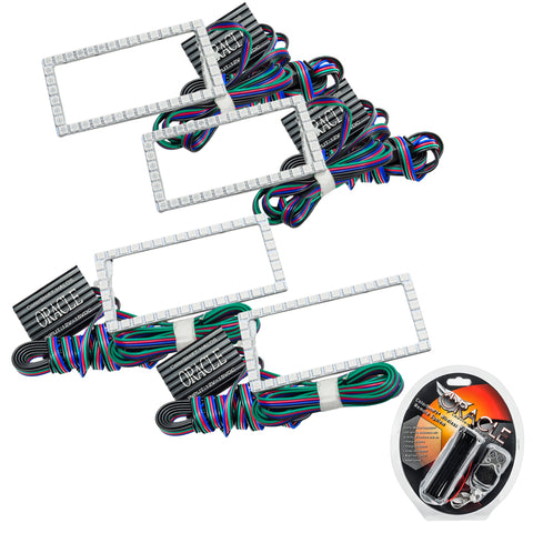 Oracle Ford F-150 15-17 Projector Headlight Halo Kit - ColorSHIFT - 3957-330