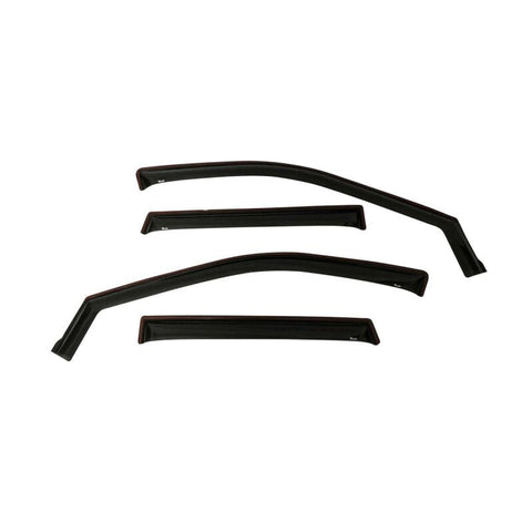 Westin 2011-2018 Jeep Grand Cherokee In-Channel Wind Deflector 4pc - Smoke - 72-51487