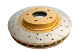 DBA 8/93-6/98 Nissan Skyline R32 GT-R 2.6L Twin Turbo Front Drilled 4000 Series Rotor - DBA4926XS