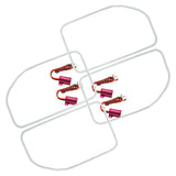 Oracle Ford F250/350 11-16 LED Halo Kit (Square Ring Design) - White - 2383-001