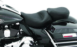 Mustang 08-21 Harley Electra Glide Std, Rd Glide, Rd King, Street Glide Touring Solo Seat - Black - 76027