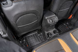 Rugged Ridge Floor Liner Kit Black F/R/Full Cargo 18-20 Jeep Wrangler JL 2Dr - 12988.07