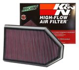 K&N Replacement Air Filter for 11 Chrysler 300/300C / Challenger 3.6L/5.7L/6.4L / Charger 3.6L/5.7L - 33-2460