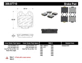 StopTech Performance 98-05 Lexus GS 300/350/400/430/450H / 00-05 IS250/300/350 Rear Brake Pads - 309.07710