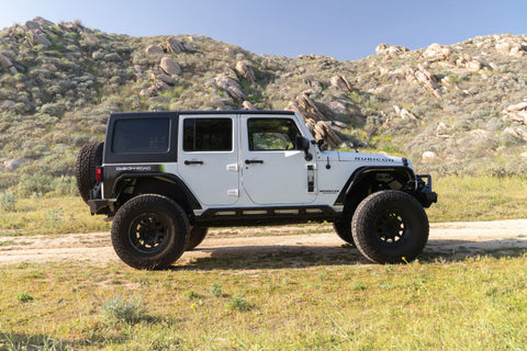 DV8 Offroad 2007-2018 Jeep Wrangler JK 4-Door Rock Sliders - SRJK-07