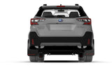 Rally Armor 20-25 Subaru Outback Black UR Mud Flap w/White Logo - MF66-UR-BLK/WH