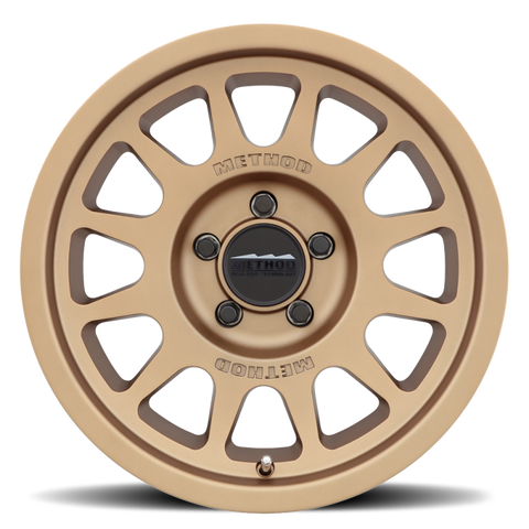 Method MR703 15x7 +15mm Offset 5x100 56.1mm CB Method Bronze Wheel - MR70357051915