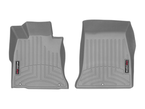 WeatherTech 2019 + Genesis G70 Front FloorLiner - Grey (Rear Wheel Drive) - 4614831
