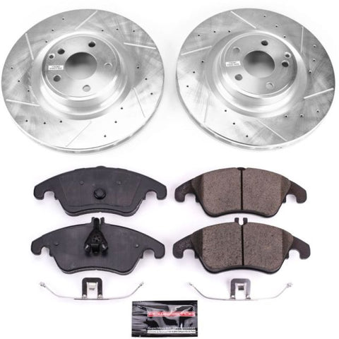 Power Stop 17-18 Mercedes-Benz SLC300 Front Z23 Evolution Sport Brake Kit - K6893