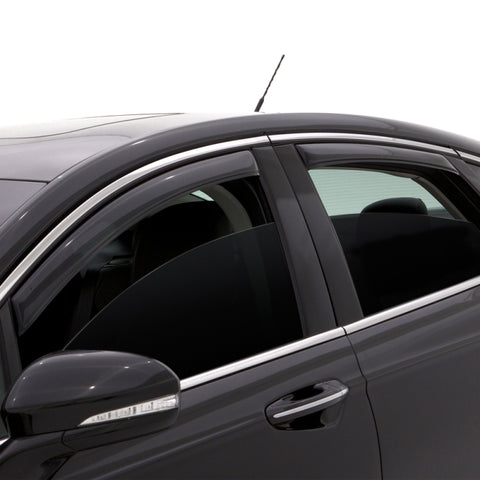 AVS 10-18 Ford Taurus Ventvisor In-Channel Front & Rear Window Deflectors 4pc - Smoke - 194194